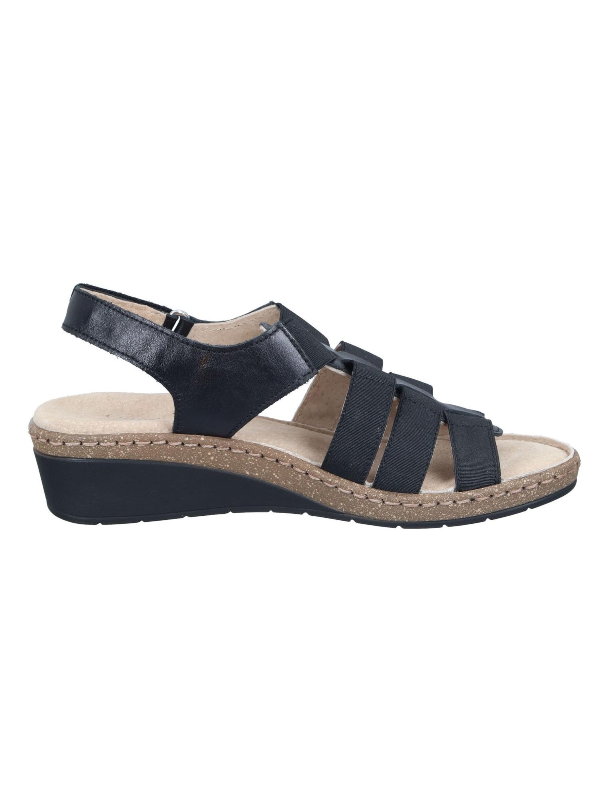 Comfortabel Sandale‌‌‌‌‌‌ in Schwarz
