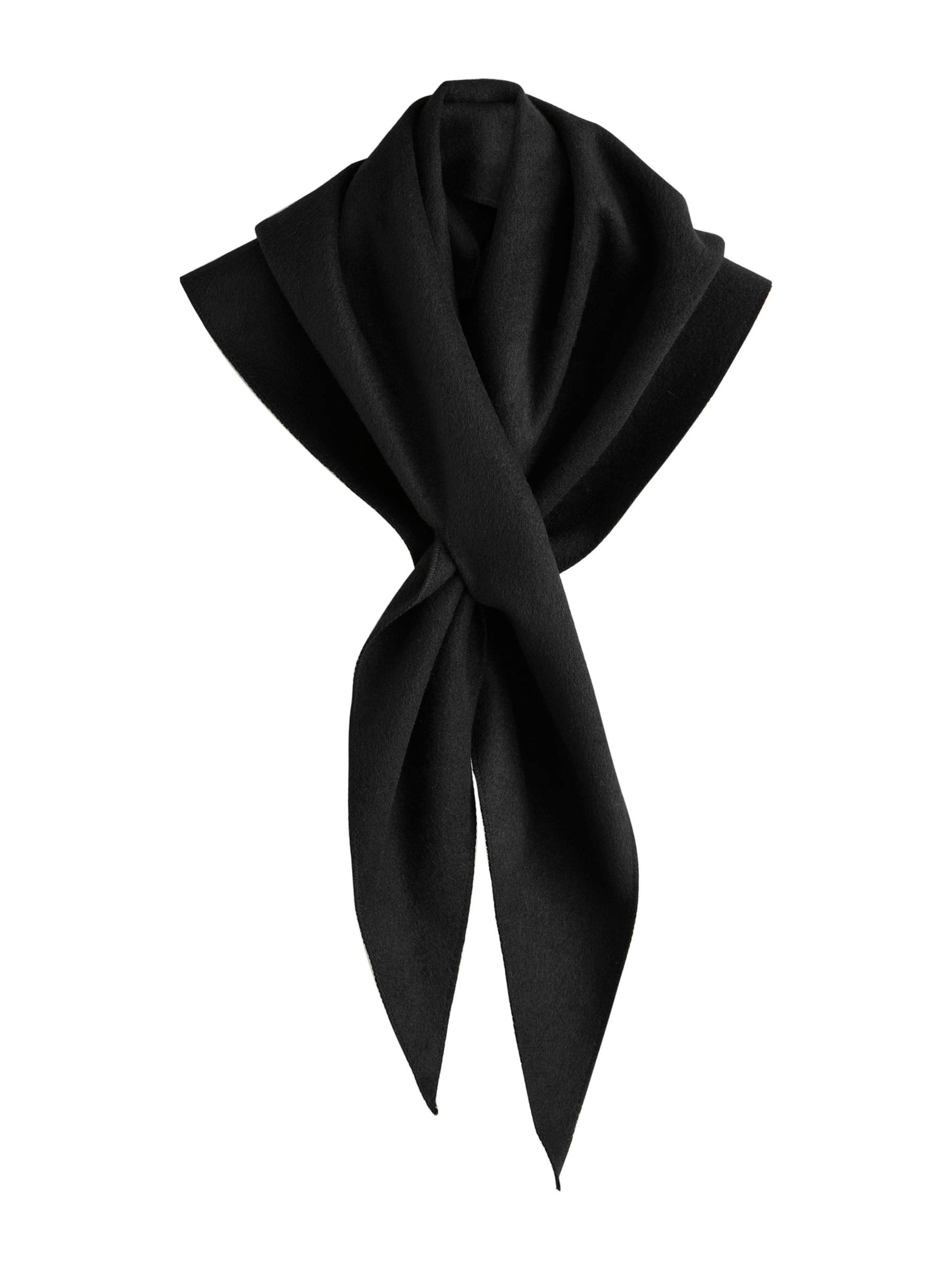 Next Schal in Schwarz: Vorderseite