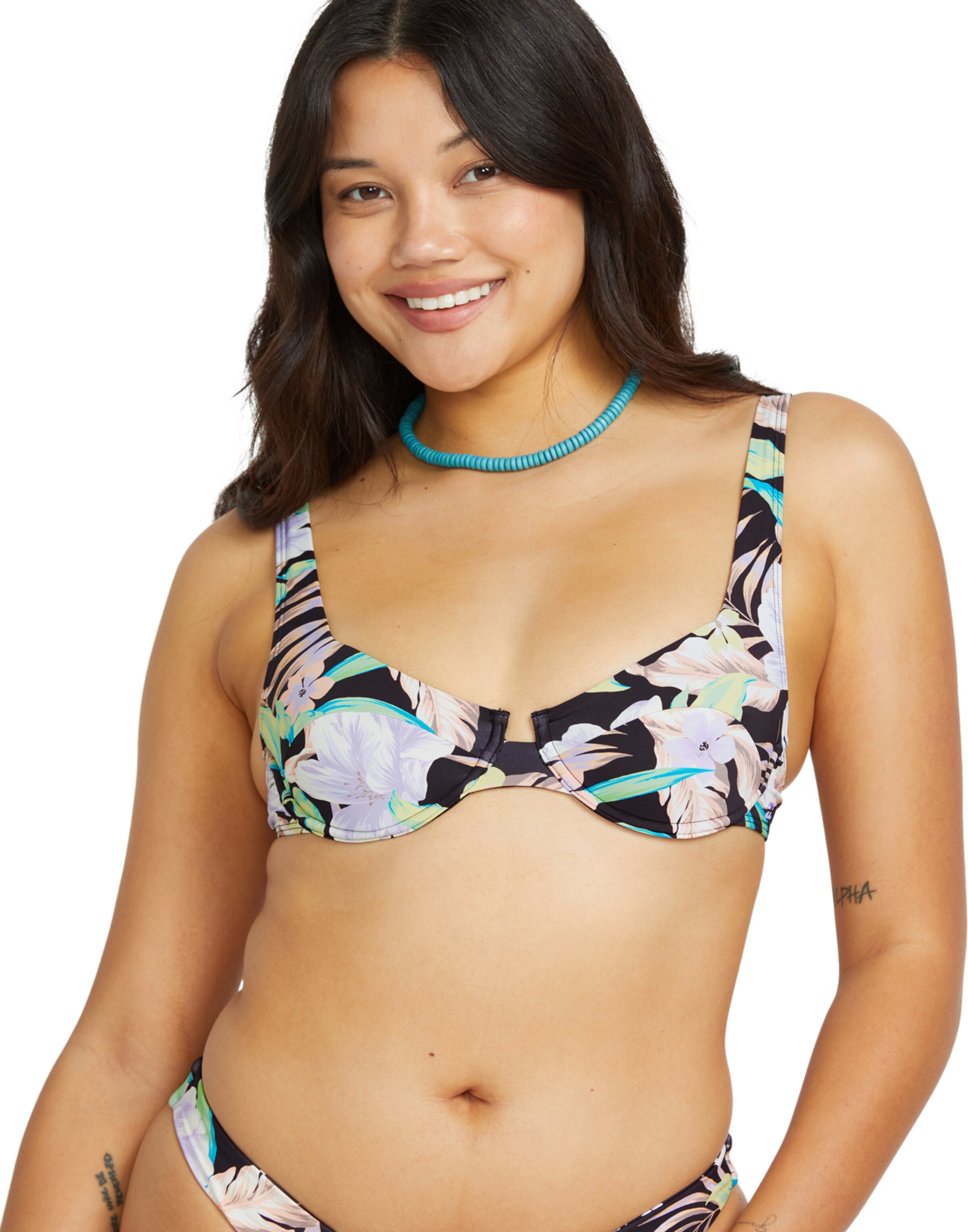 BILLABONG T-shirt Bikinitop 'Shadow Tropic Kate' in Gemengde kleuren