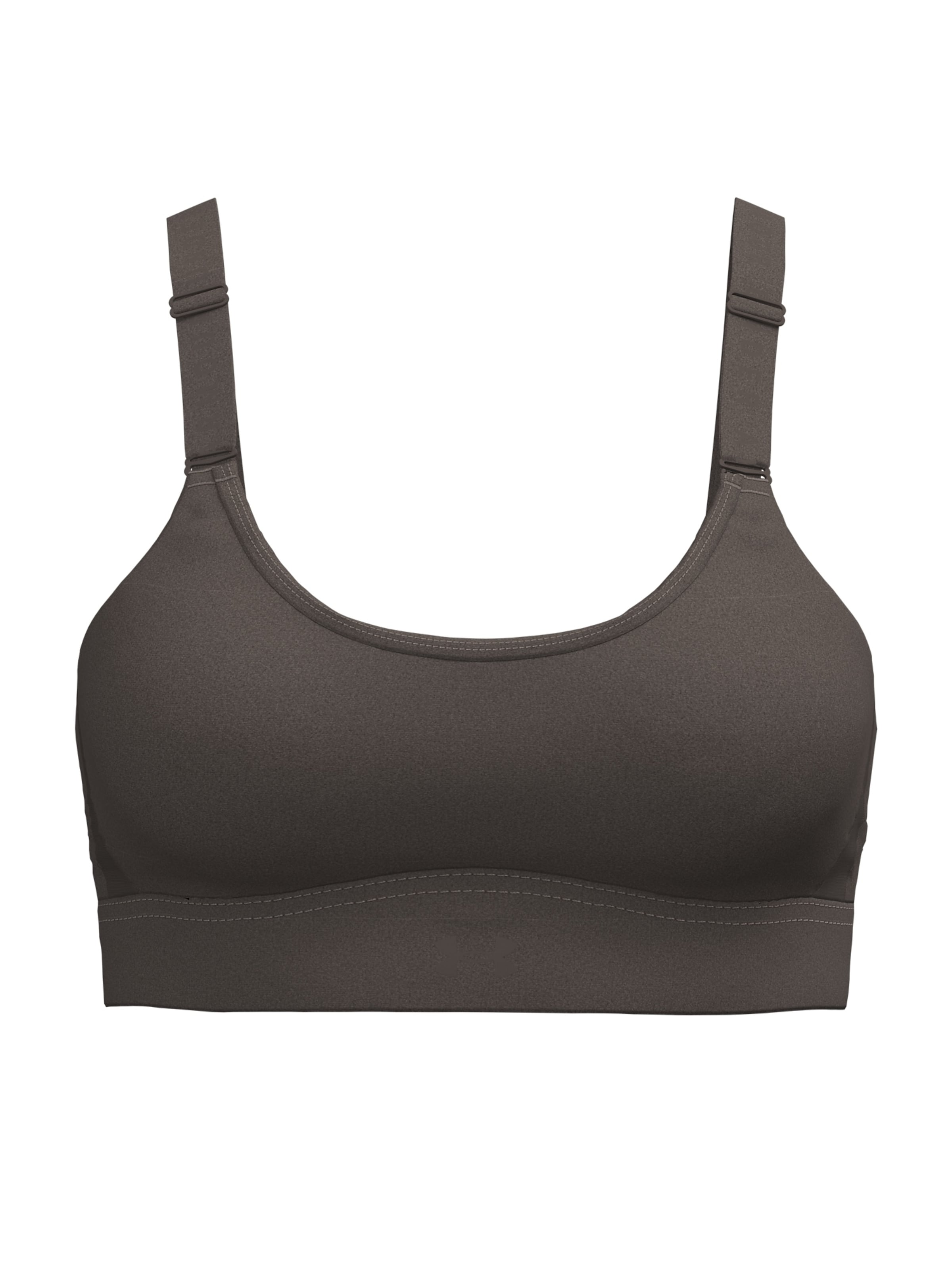UNDER ARMOUR Sports Bra 'Infinity 2.0' in Brown: front