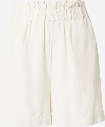 VILA Trousers 'PRISILLA' in White: front