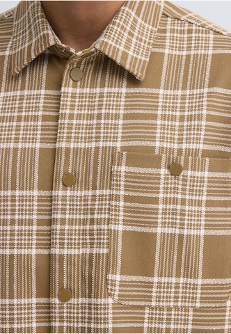 !Solid - Regular Fit Camisa 'SDVornan' em amarelo