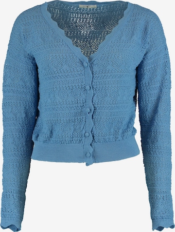 Hailys Knit cardigan 'Livia' in Blue: front