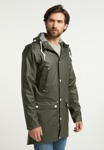 Manteau mi-saison DreiMaster Maritim en vert : devant