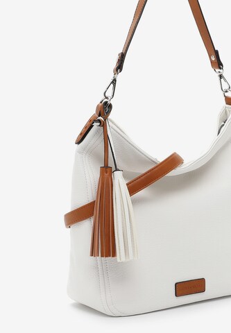 Emily & Noah Shoulder Bag '  Bibi ' in White