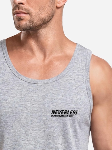 Neverless Shirt 'Tokyo Drifting' in Grey
