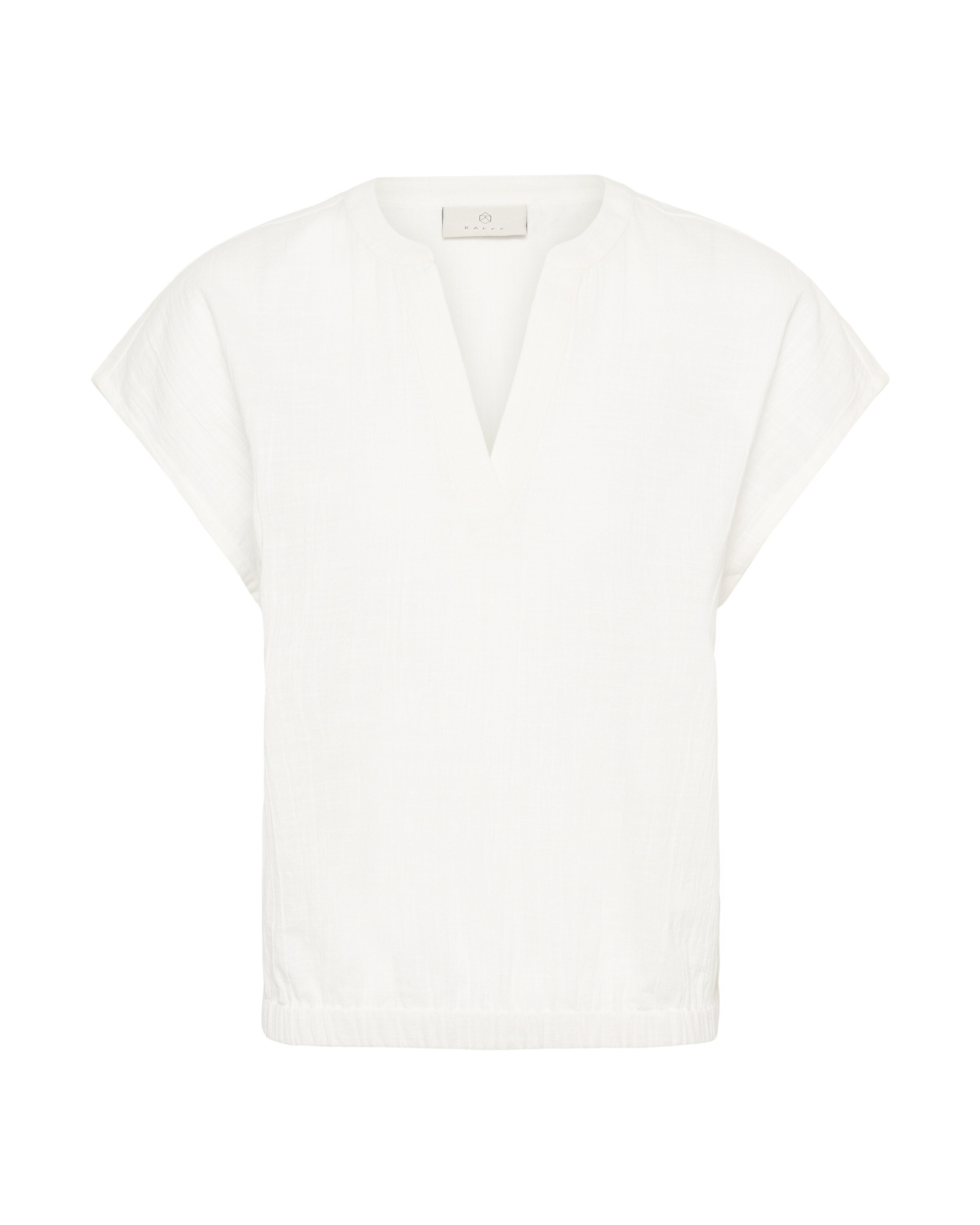 Kaffe Bluse in Weiß: Vorderseite