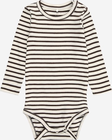 Barboteuse / body 'NBNBani' NAME IT en blanc : devant