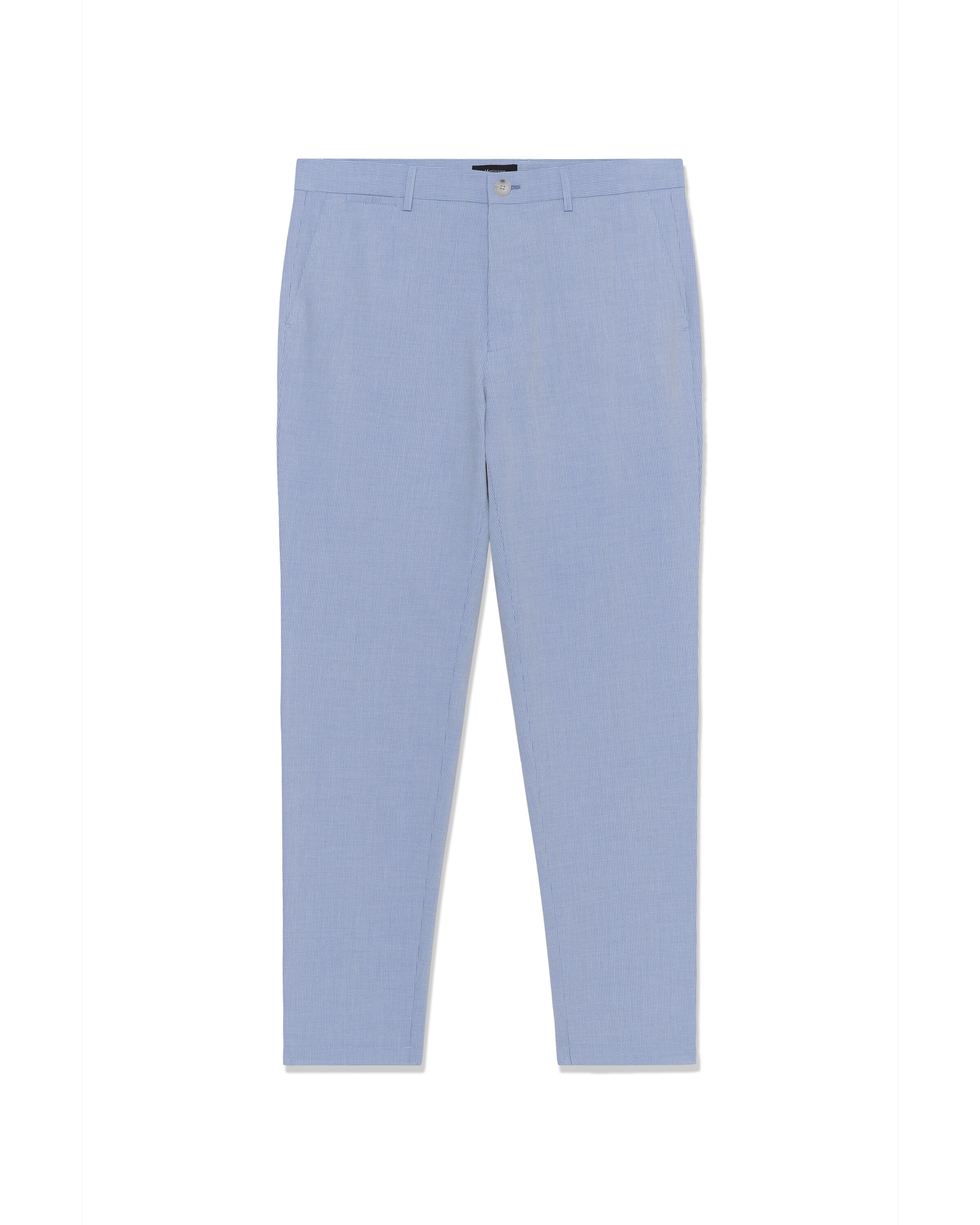 Matinique Regular Hose 'Liam' in Blau: Vorderseite