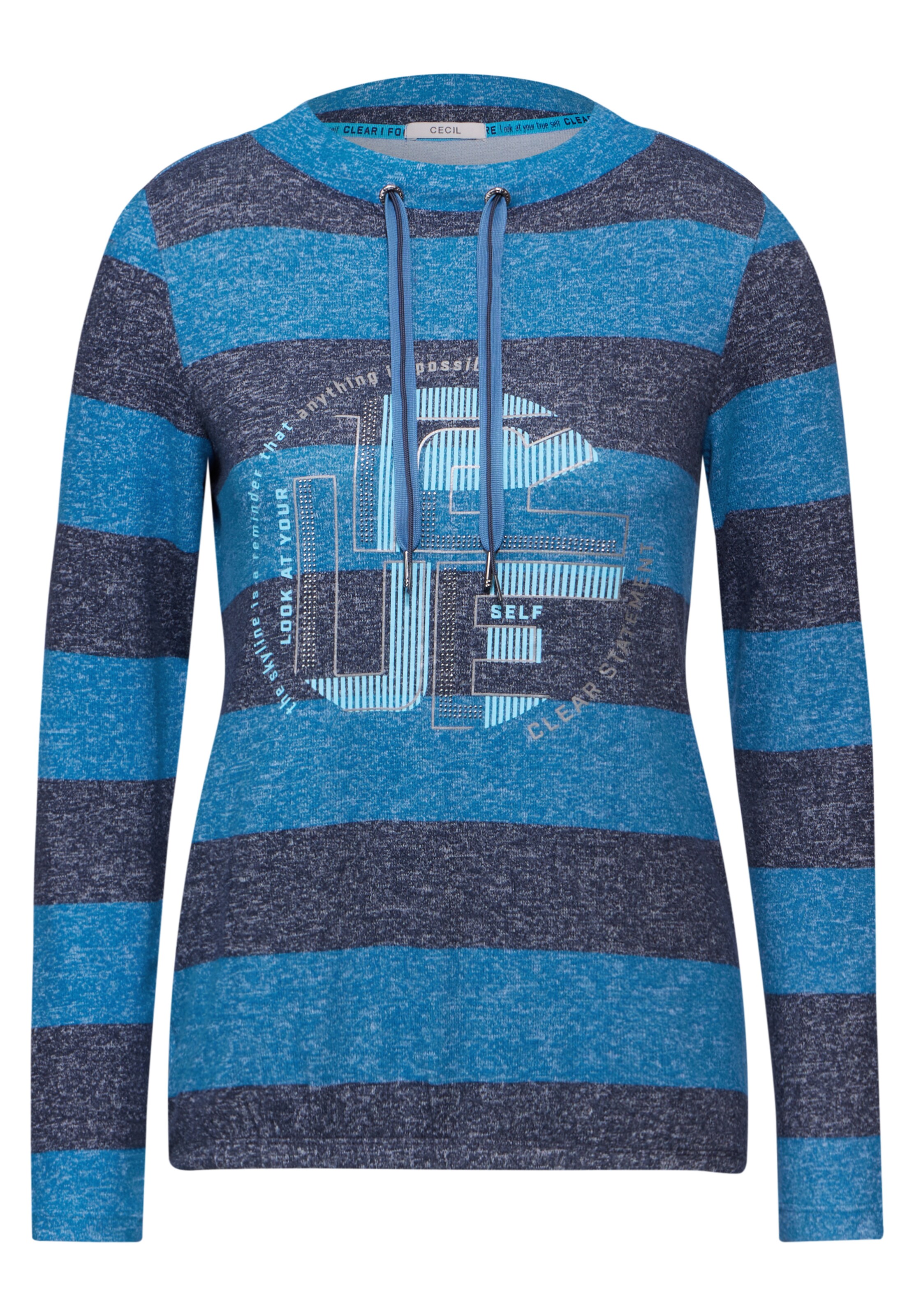 CECIL Shirt in Blau: Vorderseite