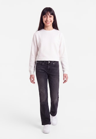 Calvin Klein Jeans Flared Jeans i sort: forside