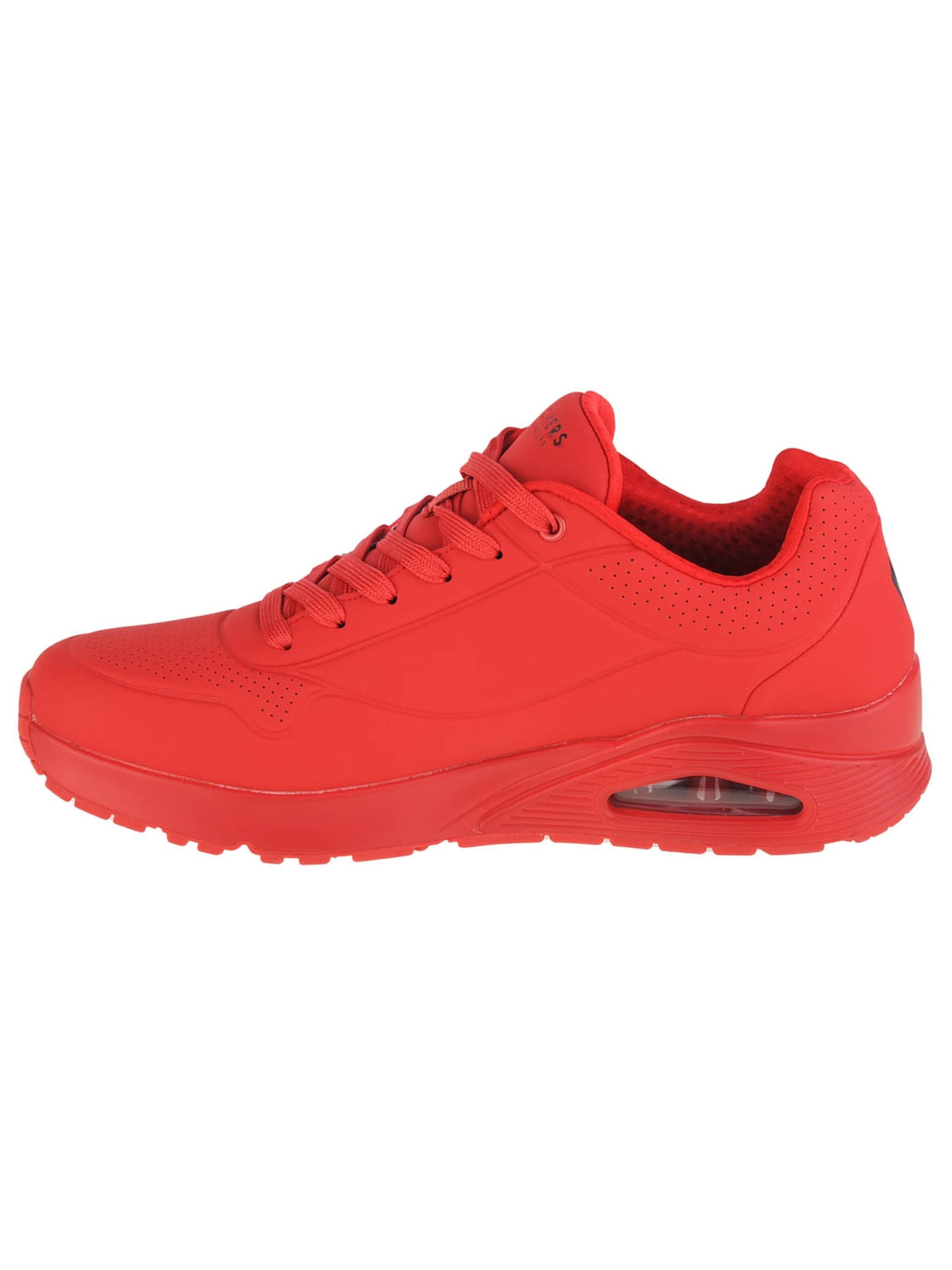 SKECHERS Sneakers laag 'Skechers Uno-Stand On Air' in Rood