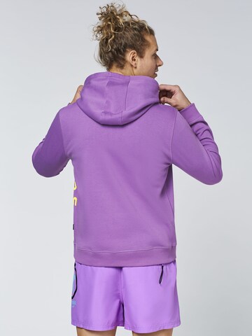 CHIEMSEE Sweatshirt 'Surf Riders Peak' in Lila