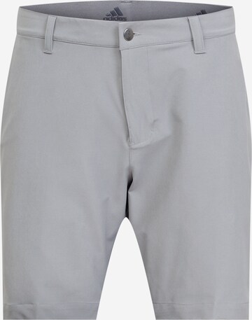 Regular Pantalon de sport ADIDAS GOLF en gris : devant