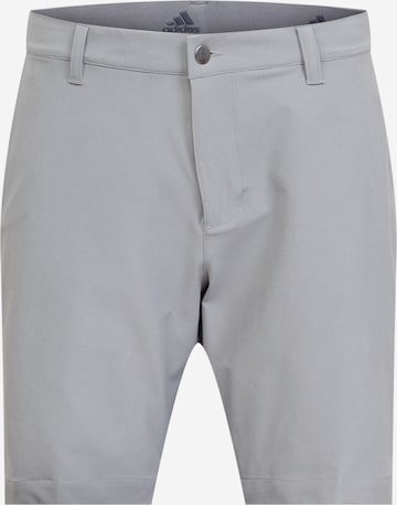 Regular Pantalon de sport ADIDAS GOLF en gris : devant