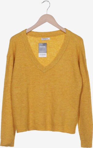 PIECES Sweater & Cardigan in M in Yellow: front