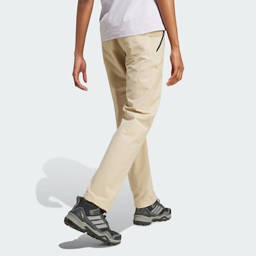 Regular Pantalon outdoor 'Liteflex' ADIDAS TERREX en beige