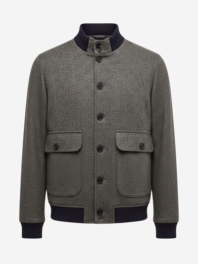 Il Lanificio Winter Jacket in S in Grey, Item view