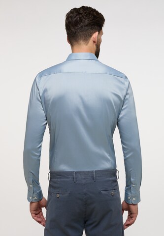 ETERNA Slim Fit Hemd in Blau