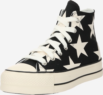 Sneaker înalt 'Chuck Taylor All Star' de la CONVERSE pe negru: față