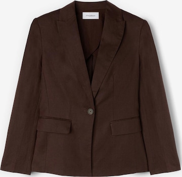 Blazer MOTIVI en marron : devant