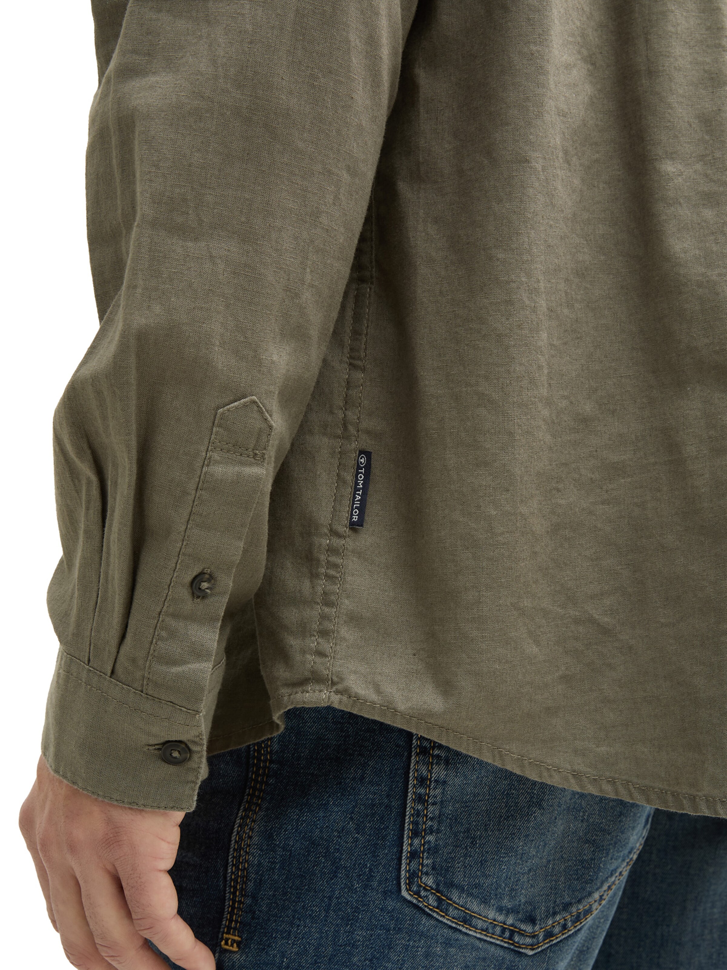 TOM TAILOR Regular fit Overhemd in Groen