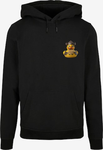 F4NT4STIC Sweatshirt 'Rubber Duck' in Black: front