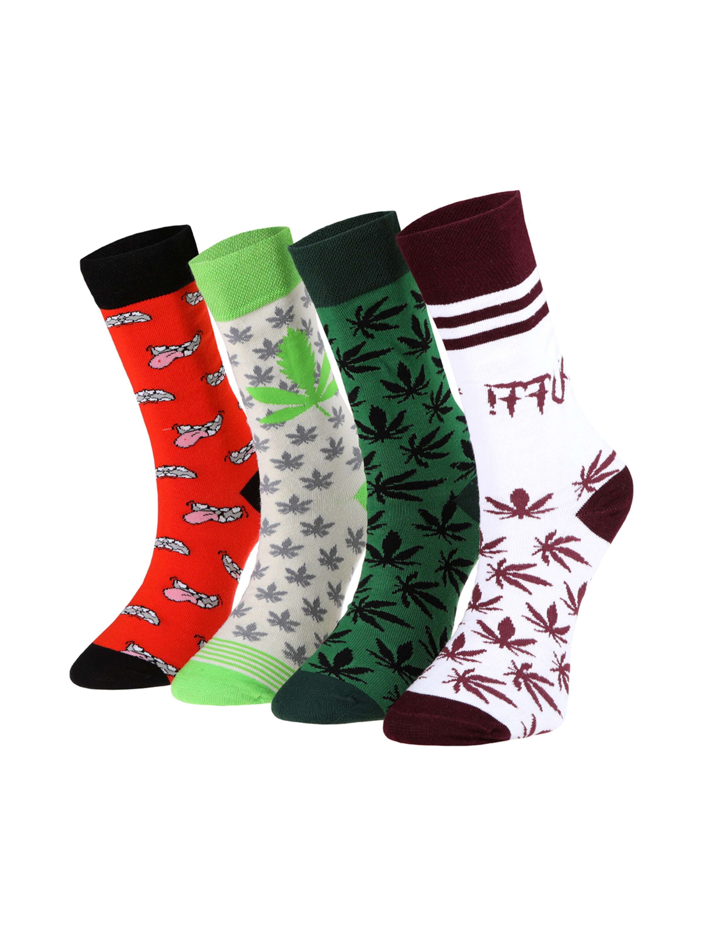 Chaussettes 'Puff' Crea Socks en mélange de couleurs