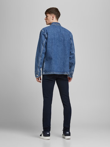 JACK & JONES Skinny Τζιν 'Glenn Felix' σε μπλε