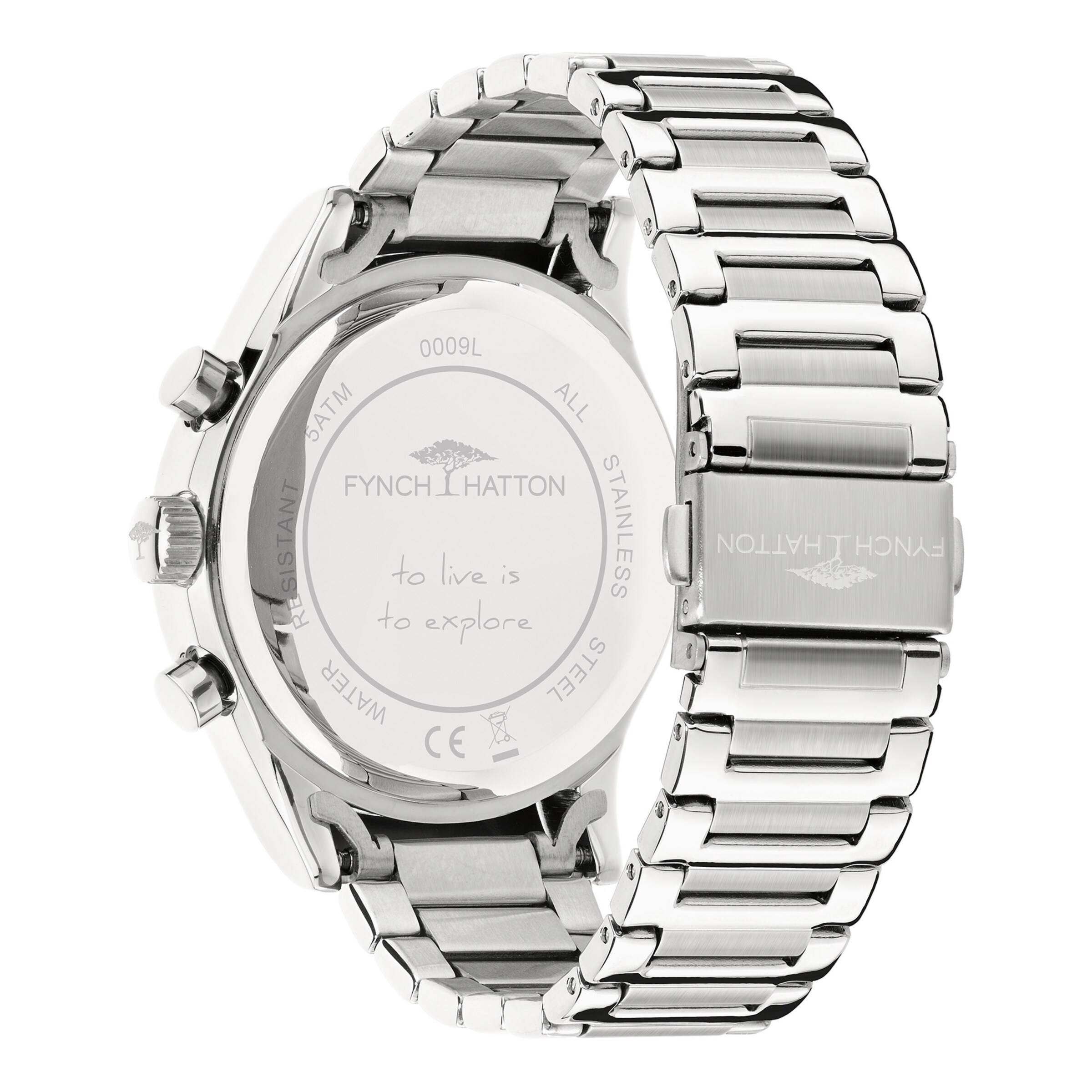 FYNCH-HATTON Analog Watch in Silver