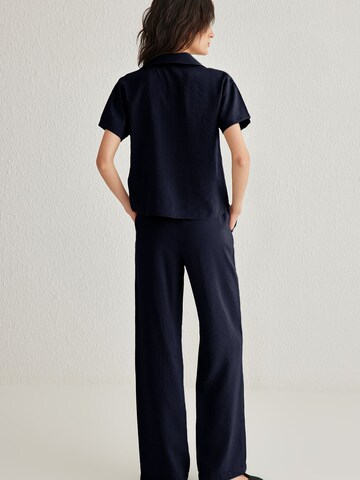 Pantalons de tailleur Trendyol en bleu