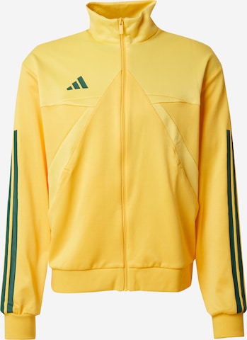 ADIDAS SPORTSWEAR Training jacket 'House of Tiro' in Yellow: front