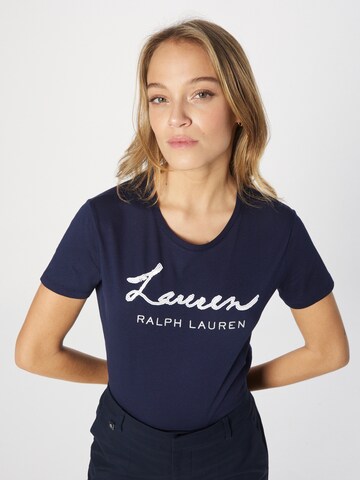 Lauren Ralph Lauren Μπλουζάκι 'KATLIN' σε μπλε