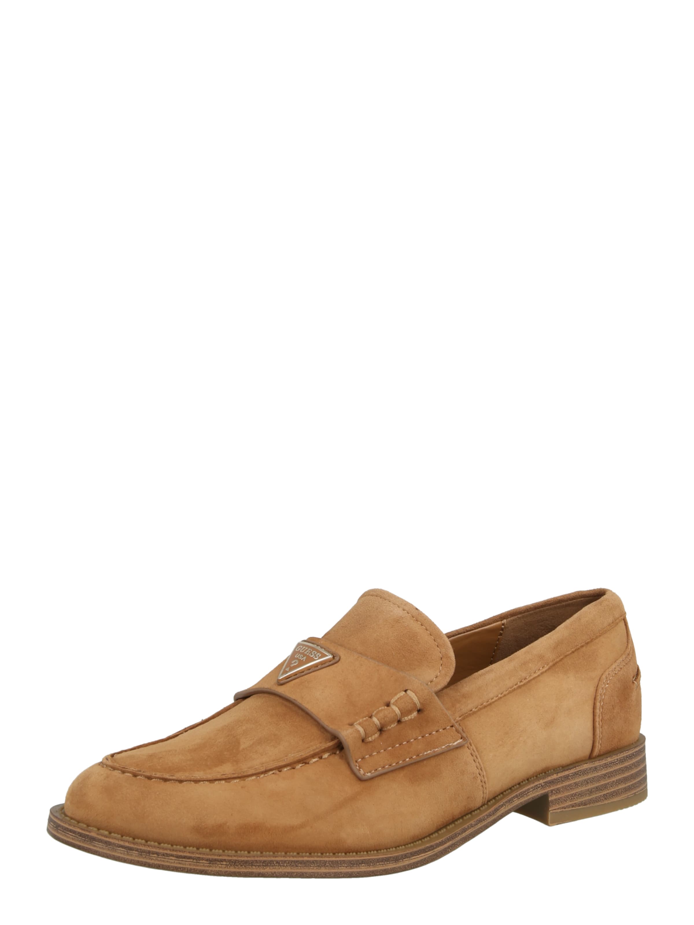 GUESS Classic Flats 'Beliso' in Brown: front