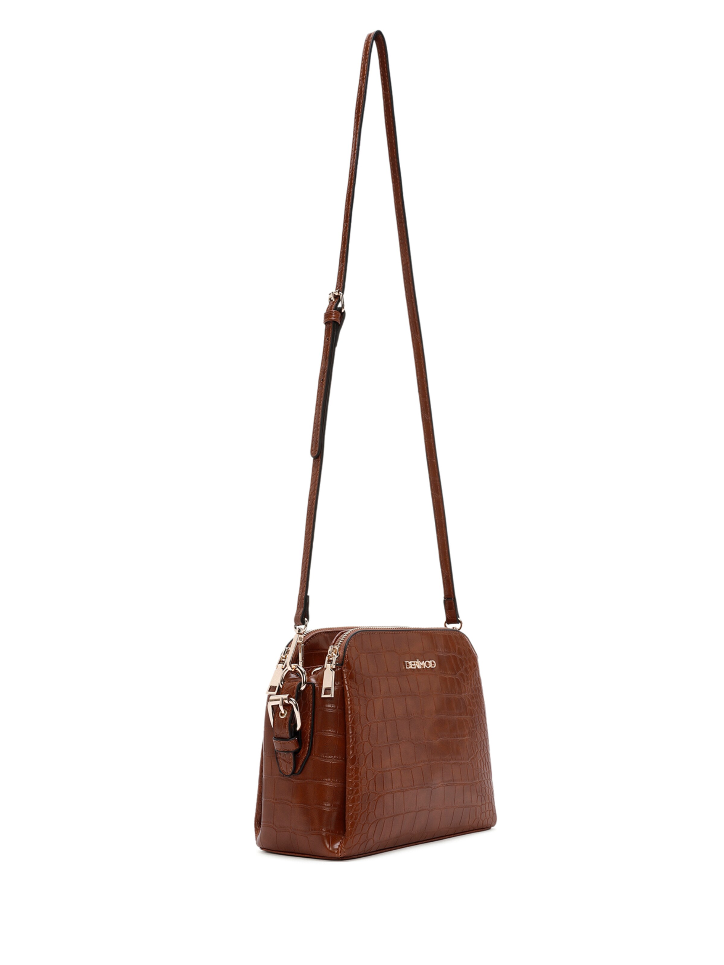 Borsa a tracolla di Derimod in marrone