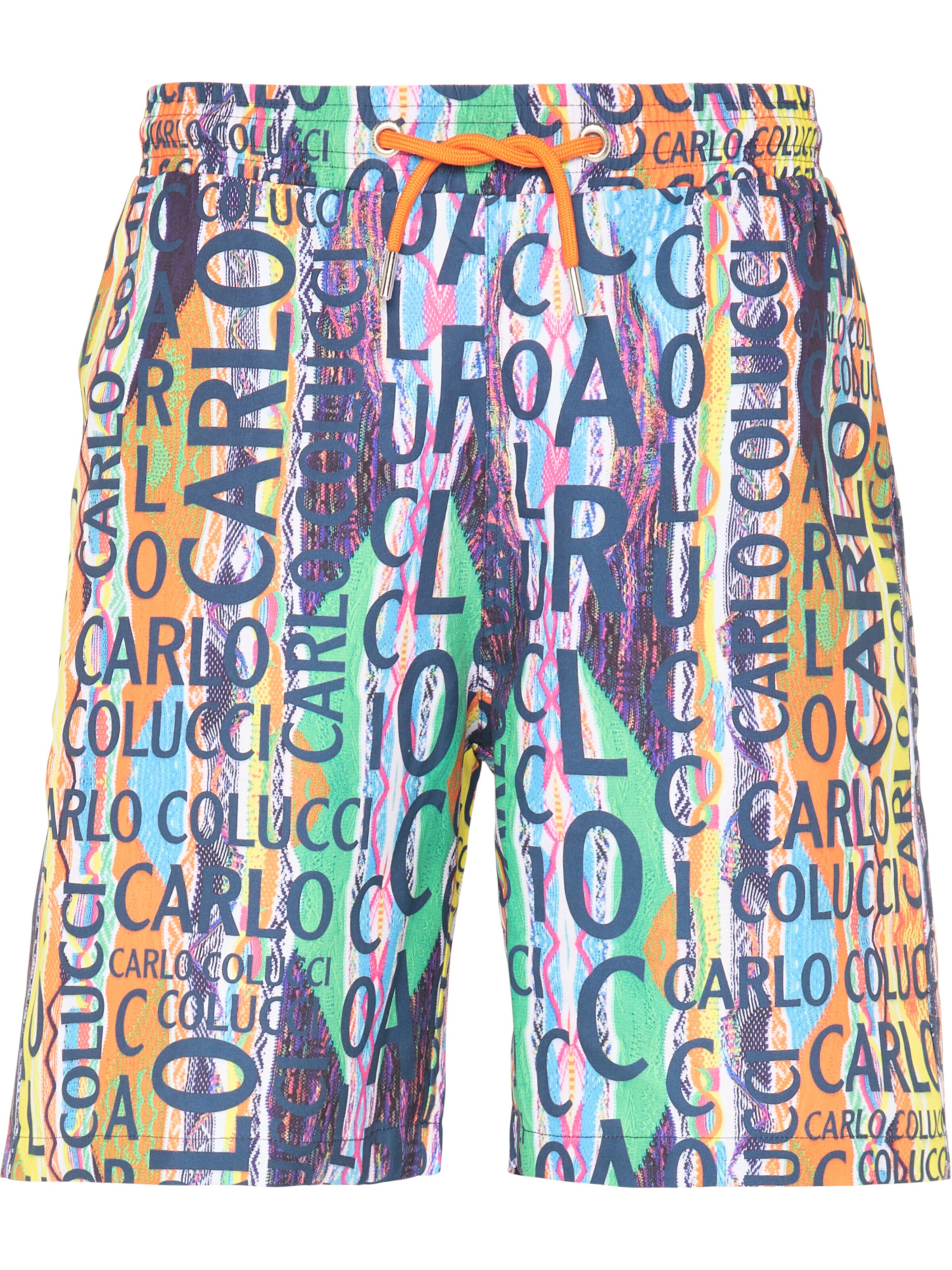 Carlo Colucci Zwemshorts 'Caproni' in Gemengde kleuren: voorkant