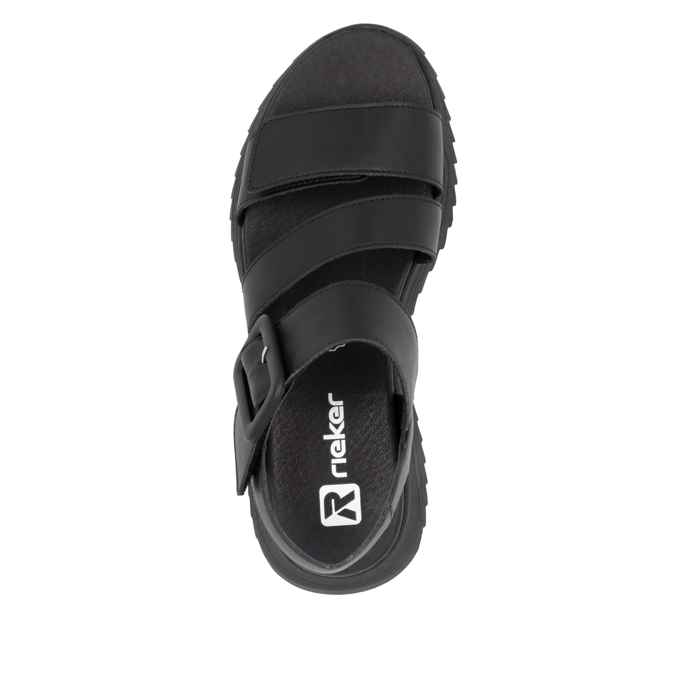 Sandales à lanières 'W2950' Rieker Sport en noir