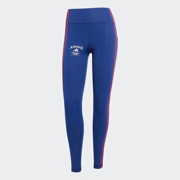 ADIDAS PERFORMANCE Sports trousers 'Optime Heritage' in Blue: front