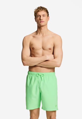 The Sunshine Brand Zwemshorts 'Mike' in Groen: voorkant