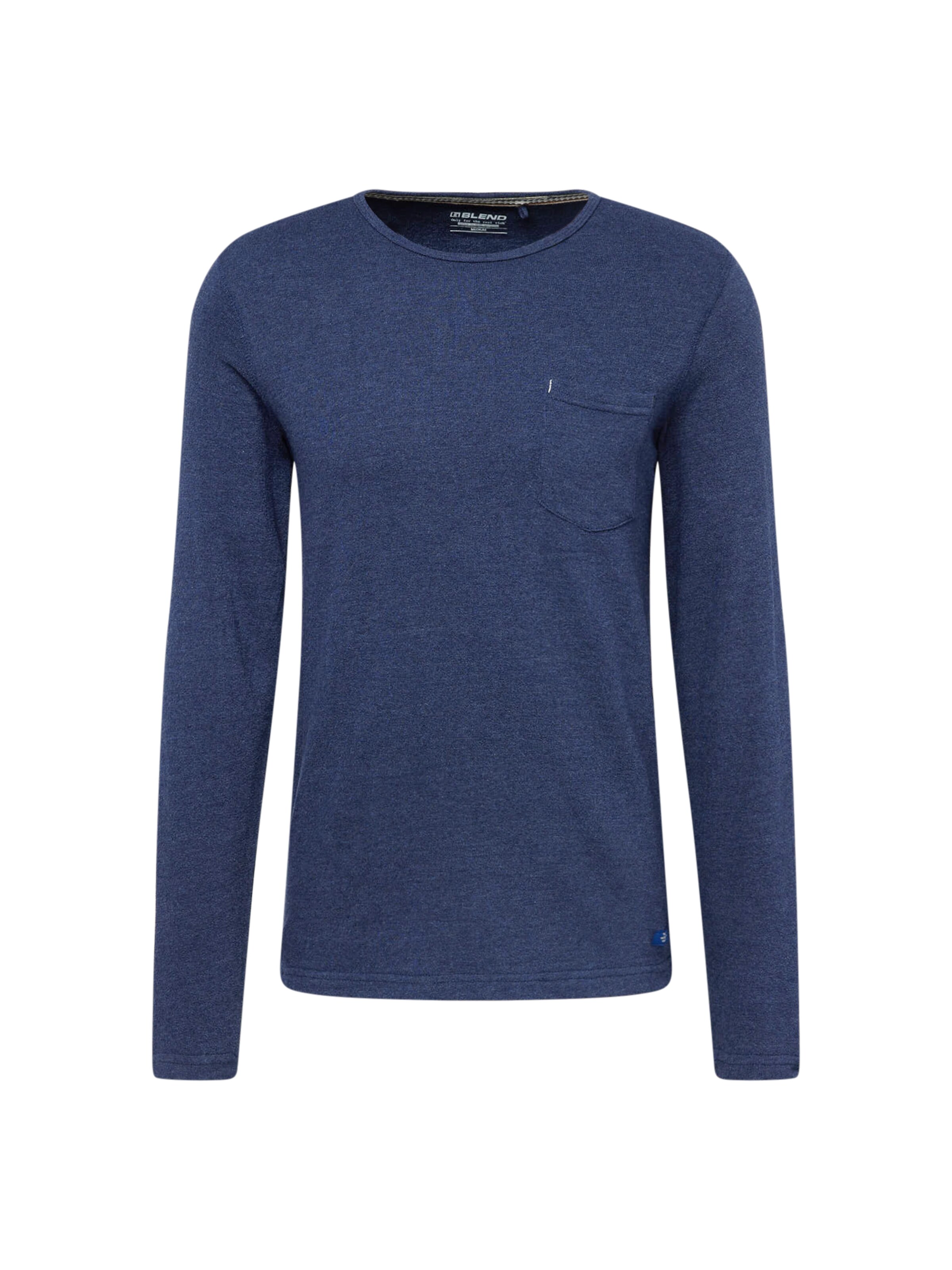 T-Shirt BLEND en bleu : devant