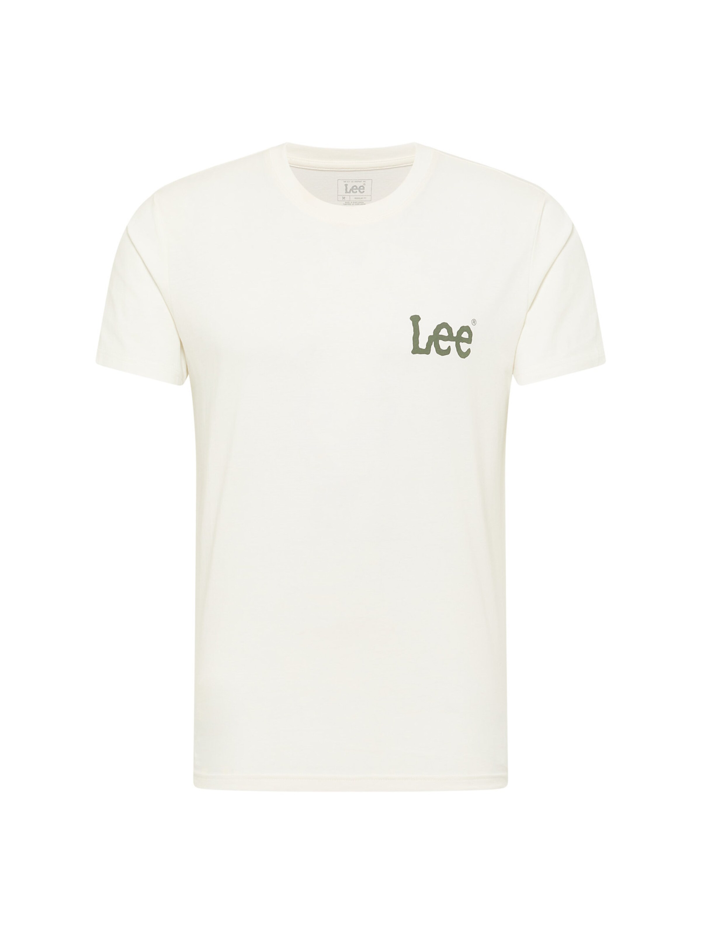 Maglietta 'Wobbly' di Lee in bianco: frontale