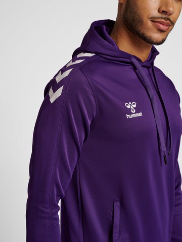 Hummel Athletic Sweatshirt in Purple