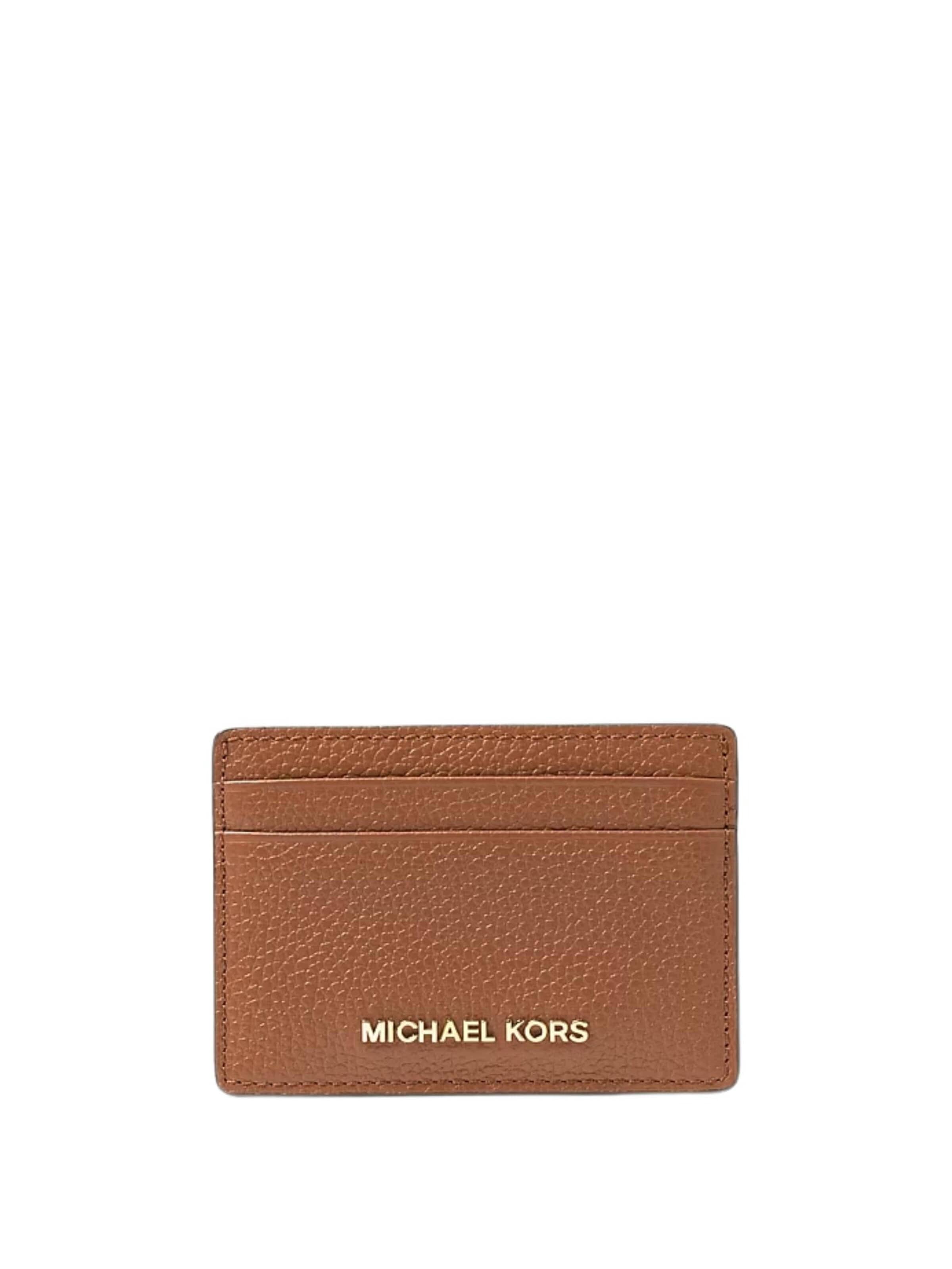 Michael Kors Peněženka 'MICHAEL KORS CARD CASE Portafoglio' – hnědá: přední strana