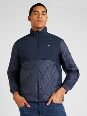 TOMMY HILFIGER Between-season jacket in Blue: front