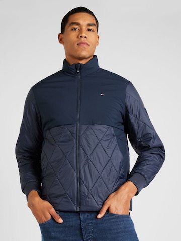 Veste mi-saison TOMMY HILFIGER en bleu : devant