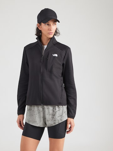 THE NORTH FACE Bluza polarowa funkcyjna w kolorze czarny: przód