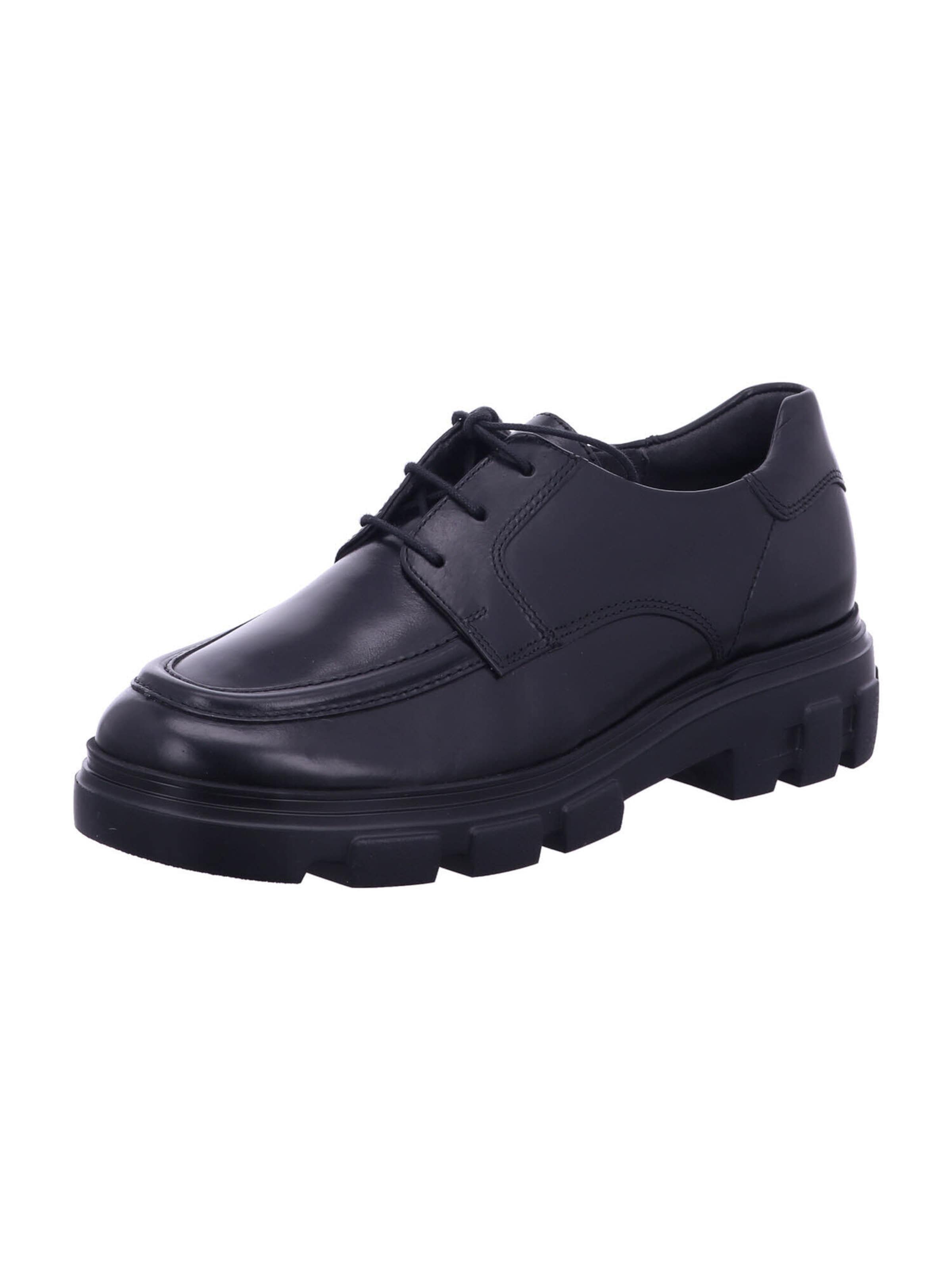 Paul Green Schnürschuh in Schwarz: Vorderseite