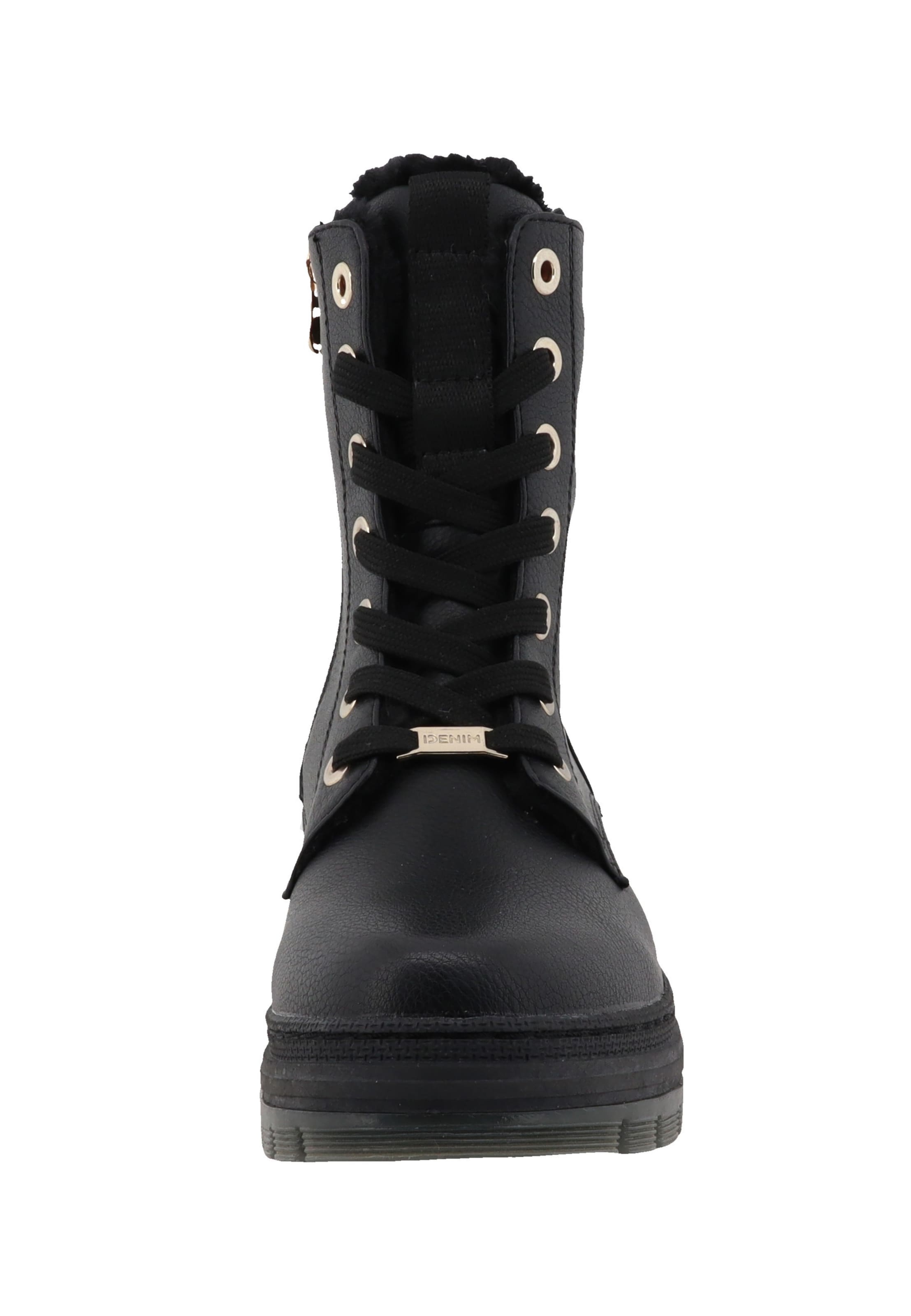 Stivaletto stringato di TOM TAILOR in nero