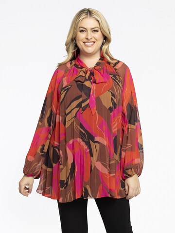 Yoek Tunic in Mixed colors: front