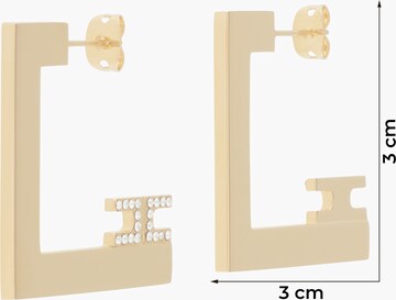 Elisabetta Franchi Σκουλαρίκια σε χρυσό